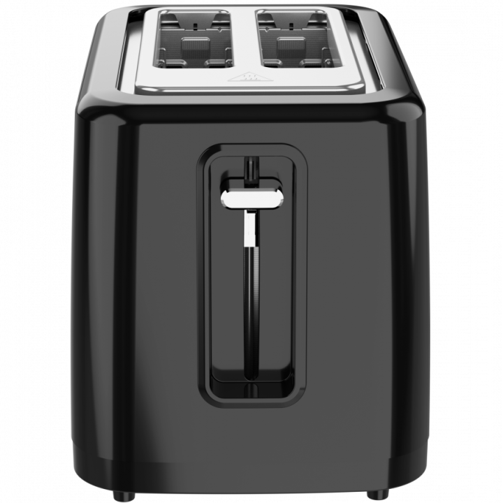 Electric Toaster, black, 220-240V, 50-60Hz, 780-930W, 2 slots, 3 modes, 7 browning levels