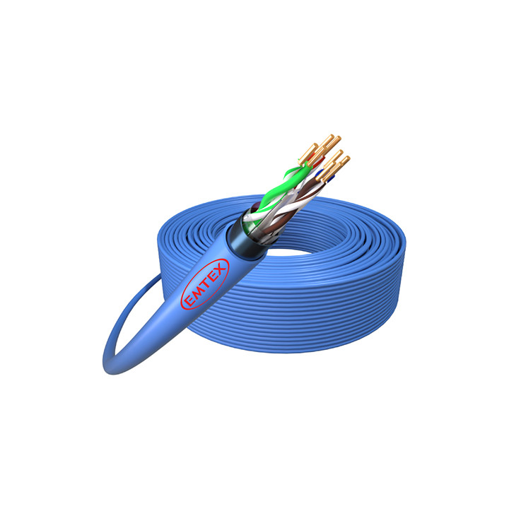 CABLU FTP CAT6 CUPRU 23AWG 305M EMTEX