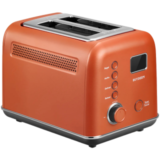 BUYDEEM 2 Slice Automatic Metal Toaster, model DT730E, color Koi Red, EU