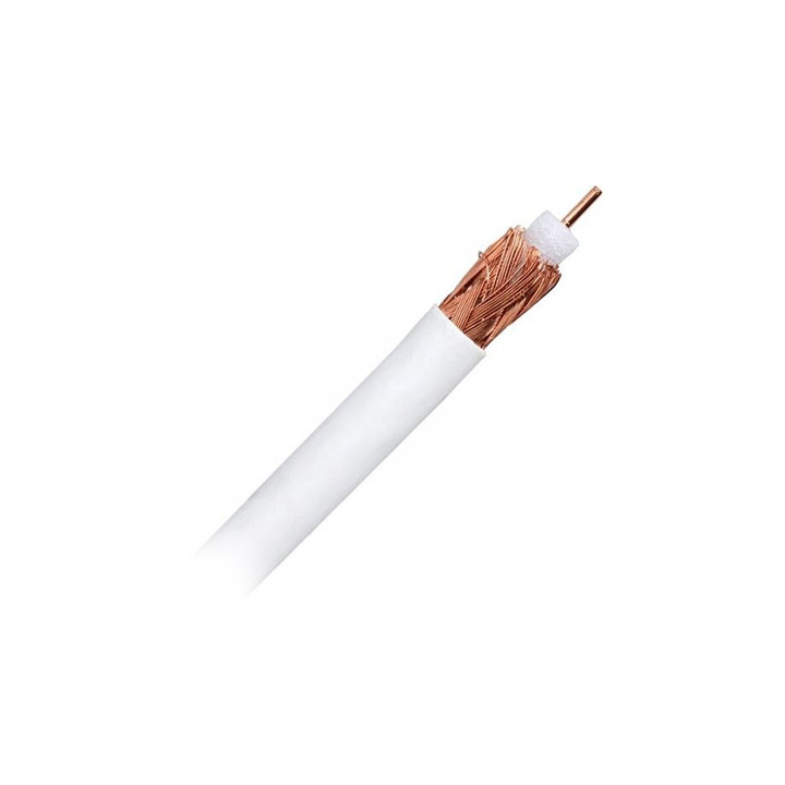 CABLU COAXIAL CUPRU RG59 ROLA 100M EMTEX