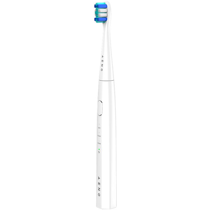 AENO Sonic Electric toothbrush, DB8: White, 3modes, 3 brush heads + 1 cleaning tool, 1 mirror, 30000rpm, 100 days without chargi