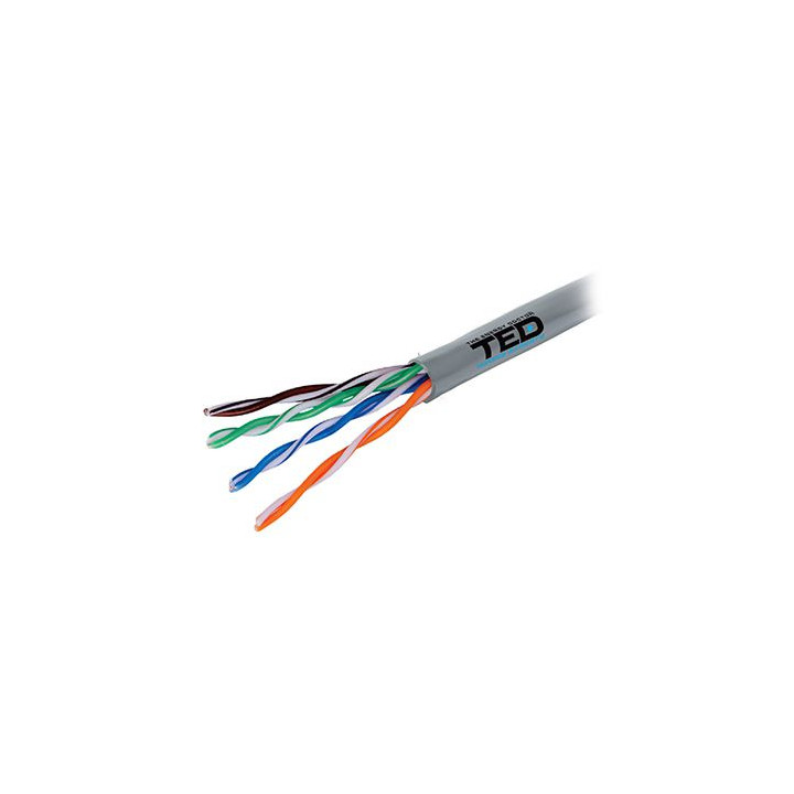 CABLU UTP CAT 5 CCA 0.5MM 305M TED ELECTRIC