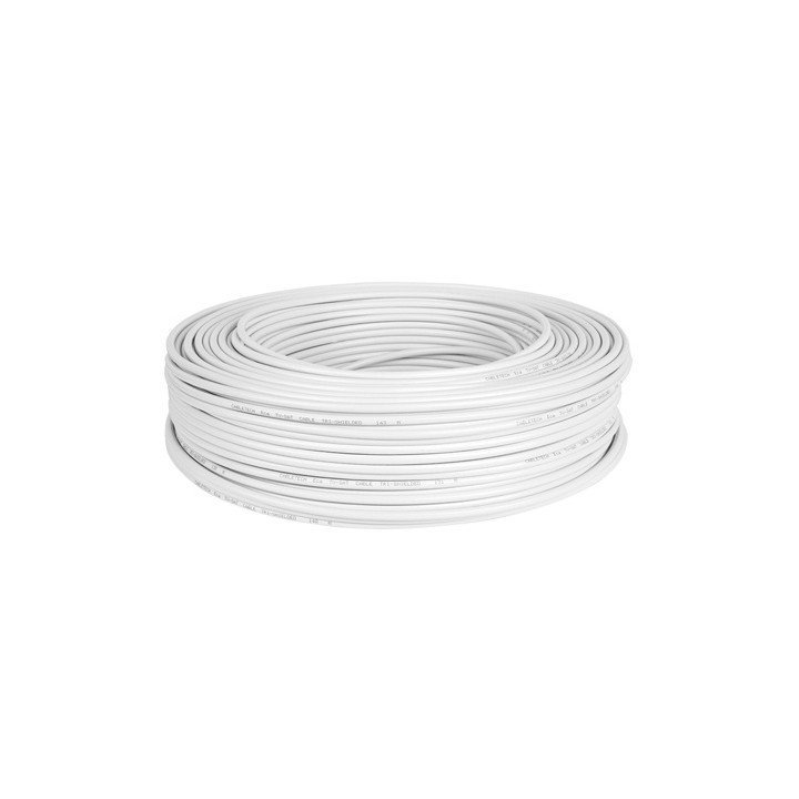 CABLU COAXIAL DUBLU ECRANAT MIEZ CUPRU 150M