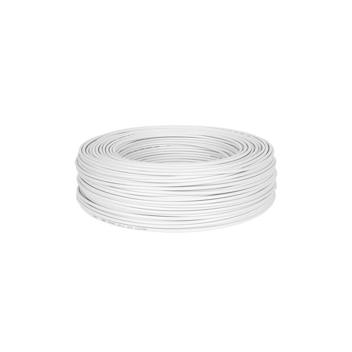 CABLU COAXIAL CU RG59U ALB 200M
