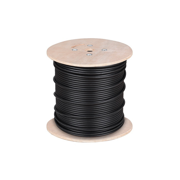 CABLU UTP CAT 5E CUPRU GEL NEGRU 305M