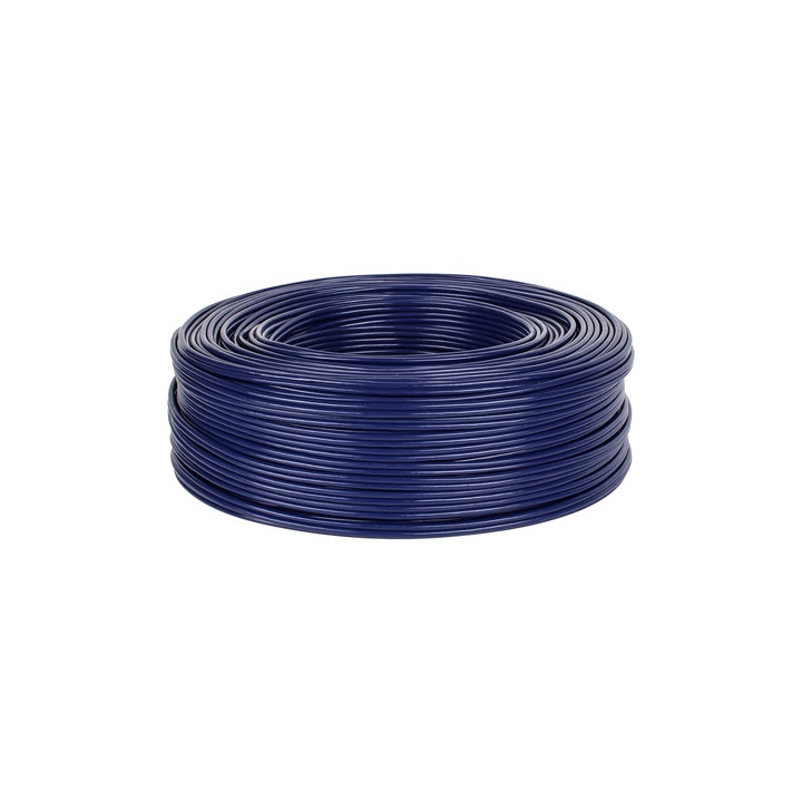 CABLU 2RCA 4MM ALBASTRU ROLA