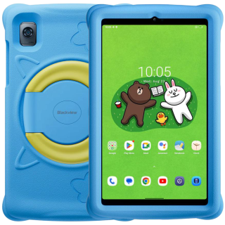 Blackview Tab 60 Kids, 8.68inch WXGA+ 800*1340, T606 Octa-core 1.6GHz, Front 5MP Rear 8MP camera, memory 4GB/128GB, 6050mAh batt
