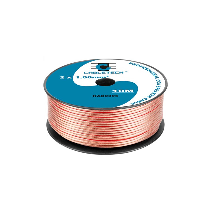 CABLU DIFUZOR CCA 2X1.00MM TRANSPARENT 10M