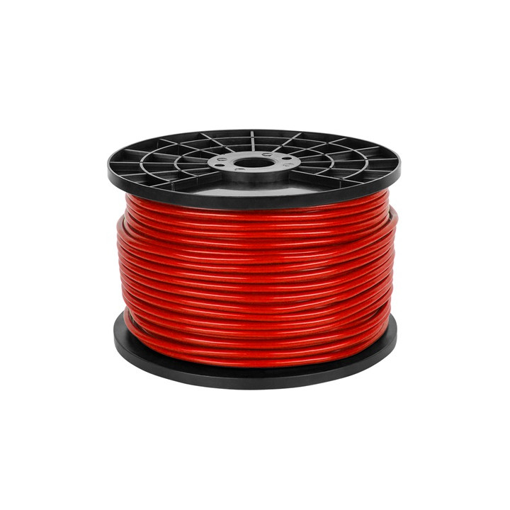 CABLU MICROFON STEREO ROSU 6MM