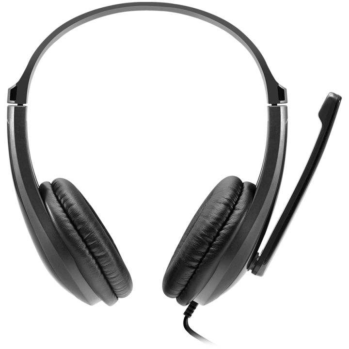 CANYON PC headset HSC-1 PC Mic Flat 2m Black