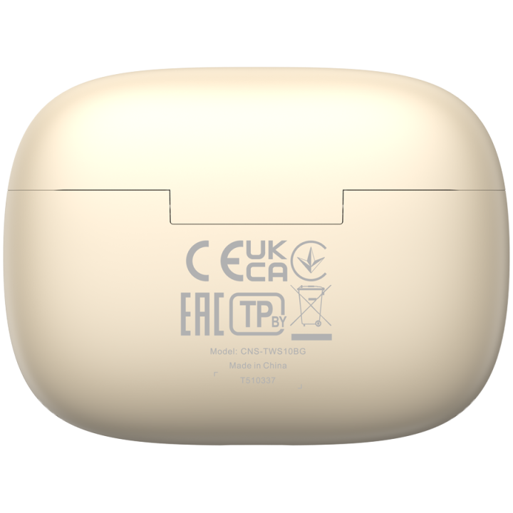 CANYON headset OnGo TWS-10 ANC+ENC Beige