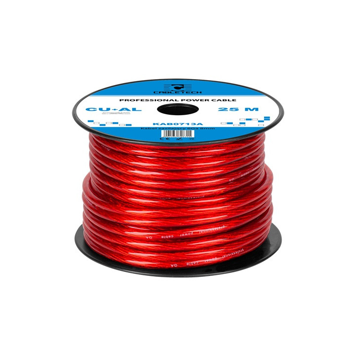 CABLU PUTERE CU-AL 6GA (7.8MM/13.29MM2) 25M R