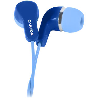 CANYON headphones EPM-02 Mic 1.2 m Blue