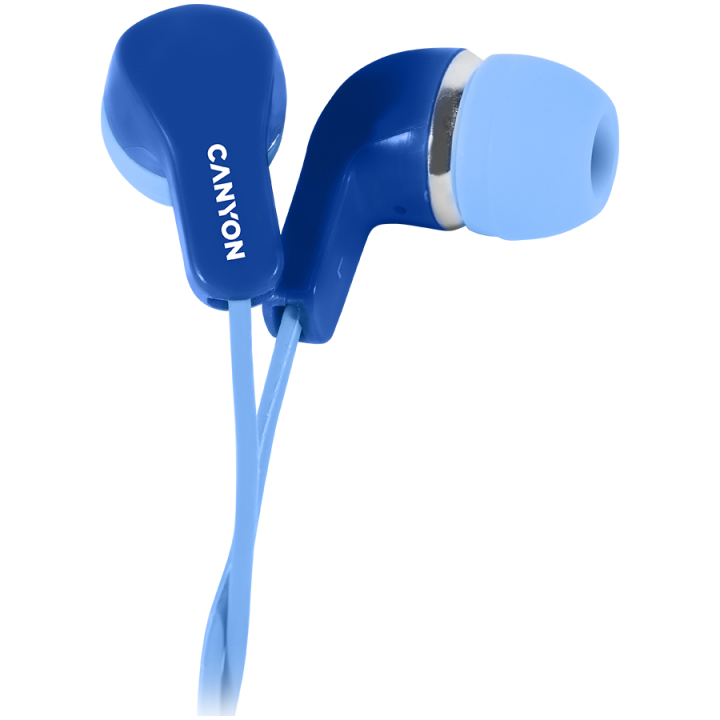 CANYON headphones EPM-02 Mic 1.2 m Blue
