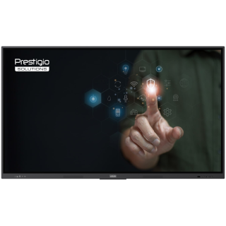 PRESTIGIO SOLUTIONS Multiboard 86" Light Series UHD 4K, Android 13, Wi-Fi, 40TP, touch pen