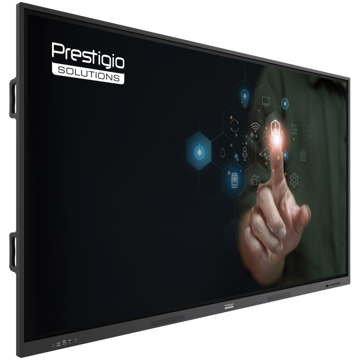 PRESTIGIO SOLUTIONS Multiboard 86" Light Series UHD 4K, Android 13, Wi-Fi, 40TP, touch pen