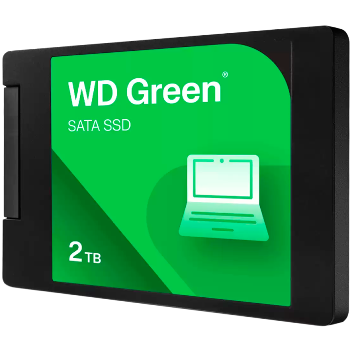 SSD WD Green 2TB SATA, 2.5", 7mm, Read: 545 MBps