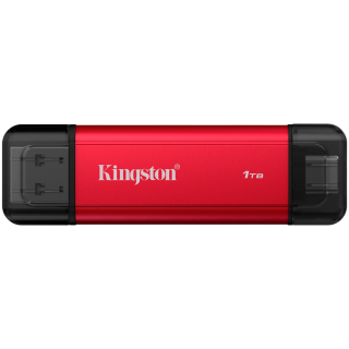 Kingston 1TB Dual USB-A/C Portable SSD, Up to 1050MB/s USB 3.2 Gen 2