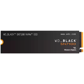 SSD WD_BLACK SN7100 2TB M.2 2280 PCIe Gen4 x4 NVMe, Read/Write: 7250/6900 MBps, IOPS 1000K/1400K, TBW: 1200, powered by SanDisk