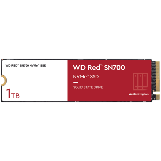 SSD NAS WD Red SN700 1TB M.2 2280-S3-M PCIe Gen3 x4 NVMe, Read/Write: 3430/3000 MBps, IOPS 515K/560K, TBW: 2000