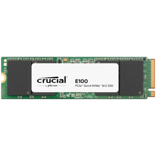 Crucial E100 480GB PCIe Gen4 2280 NVMe M.2 SSD