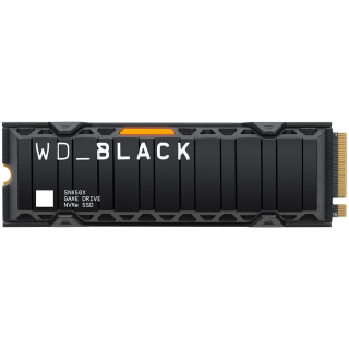 SSD WD_BLACK SN850X HeatSink 1TB M.2 2280 PCIe Gen4 x4 NVMe, Read/Write: 7300/6300 MBps, IOPS 800K/1100K, TBW: 600, powered by S