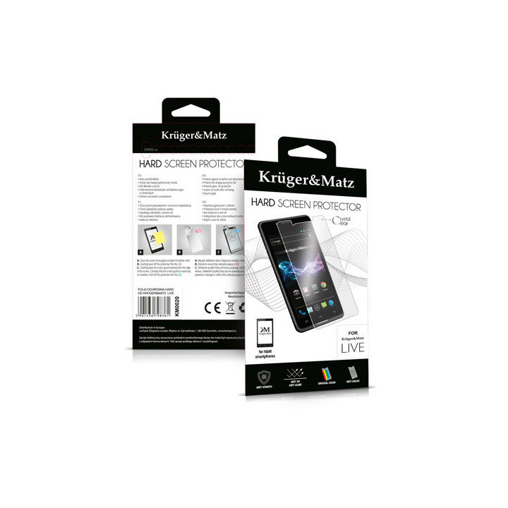 FOLIE PROTECTIE HARD KRUGER&MATZ LIVE
