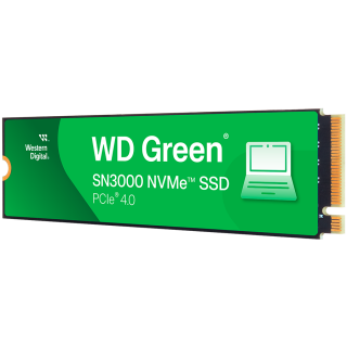 SSD WD Green SN3000 1TB M.2 2280 S3-M PCIe Gen4 x4 NVMe, Read/Write: 5000/4200 MBps, TBW: 150, powered by SanDisk