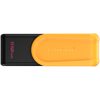 Kingston 512GB Portable USB 3.2 Gen 1 DataTraveler Exodia S (Black/Yellow)