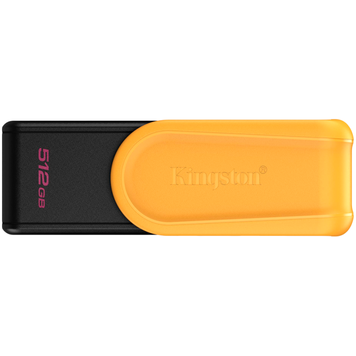 Kingston 512GB Portable USB 3.2 Gen 1 DataTraveler Exodia S (Black/Yellow)
