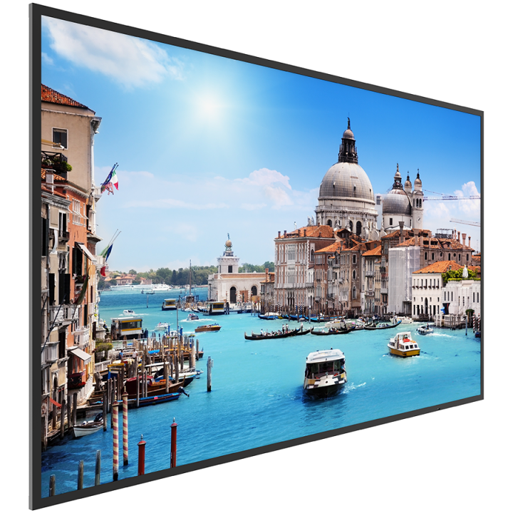 Prestigio IDS LCD Wall Mount 55" UHD 3840x2160, Landscape, 350cd/m2, HDMI (CEC) in, VGA in, USB2.0 in, RS232