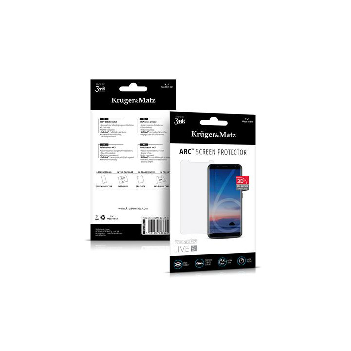 FOLIE PROTECTIE LIVE 6+ KRUGER&MATZ