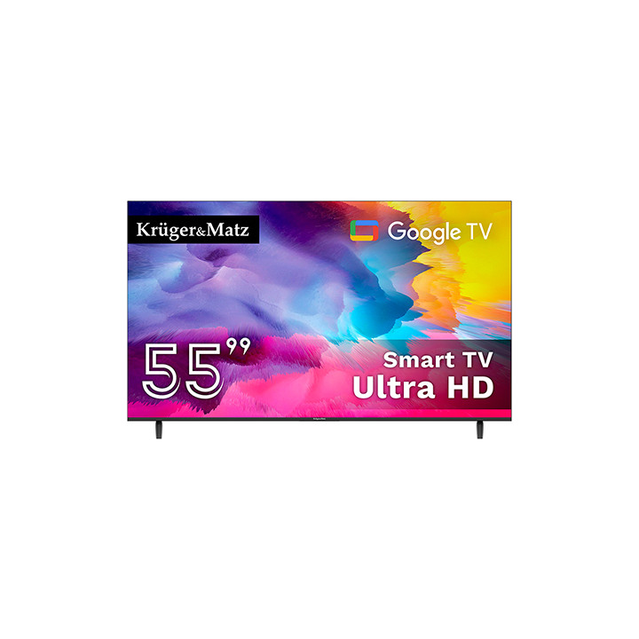 GOOGLE SMART TV 5.0 55 inch 141CM ULTRAHD 4K KRUGER&MATZ