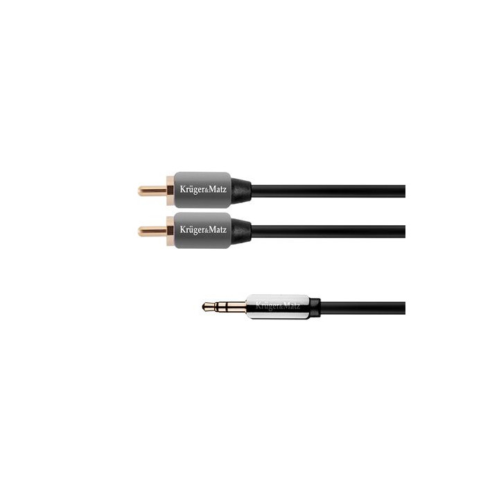 CABLU 3.5-2RCA 1.8M KRUGER&MATZ