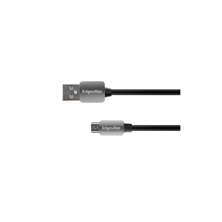 CABLU USB TATA-MICRO USB TATA 1.0M KRUGER&MATZ