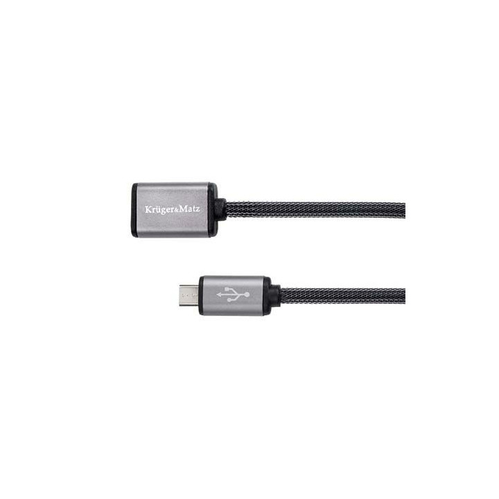 CABLU PRELUNGITOR USB-MICRO USB 0.2M KRUGER&MATZ
