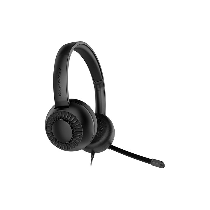 CASTI PC CU MICROFON JACK 3.5 USB P3 KRUGER&MATZ