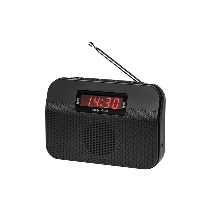 RADIO AM FM PORTABIL CU ALARMA KRUGER&MATZ