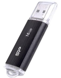 USB Flash Drive SP, Ultima U02, 2.0, 16GB, Negru "SP016GBUF2U02V1K" (timbru verde 0.03 lei)