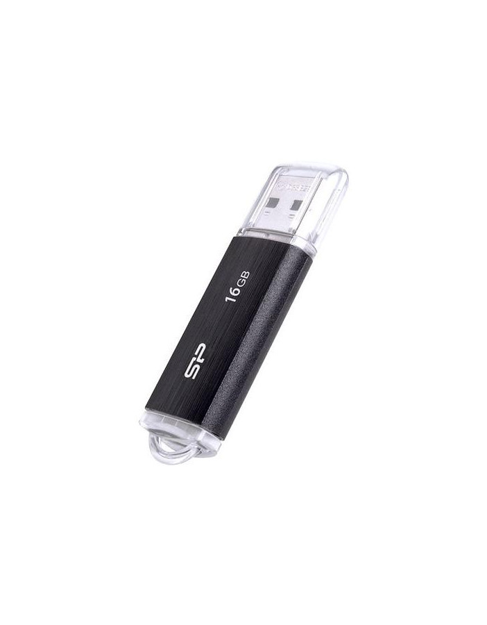 USB Flash Drive SP, Ultima U02, 2.0, 16GB, Negru "SP016GBUF2U02V1K" (timbru verde 0.03 lei)