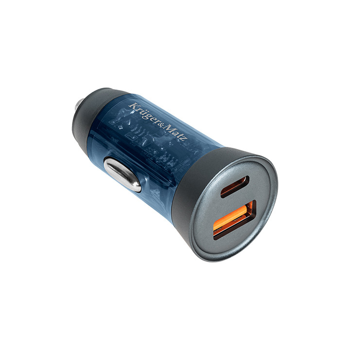 INCARCATOR AUTO USB / TYPE C QC PD 45W KRUGER&MATZ