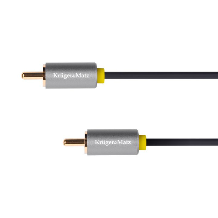 CABLU 1RCA - 1RCA 1.8M BASIC K&M
