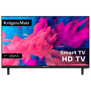 TV LED HD SMART VIDAA 24INCH 61CM 220V KRUGER&MATZ