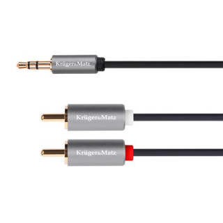 CABLU JACK 3.5 - 2RCA 1.8M BASIC K&M