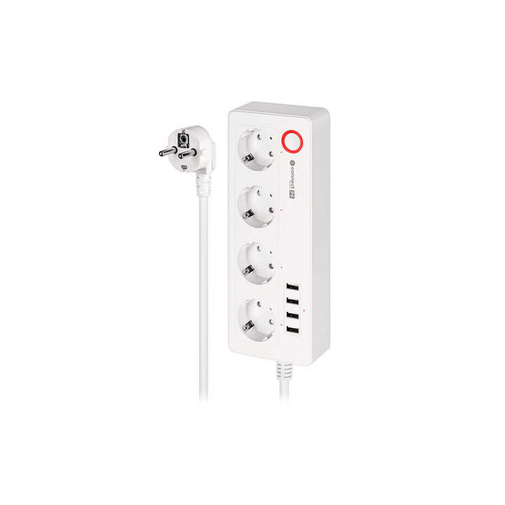 PRELUNGITOR SMART 4 PRIZE SCHUKO 4 USB CONNECT P6 TUYA