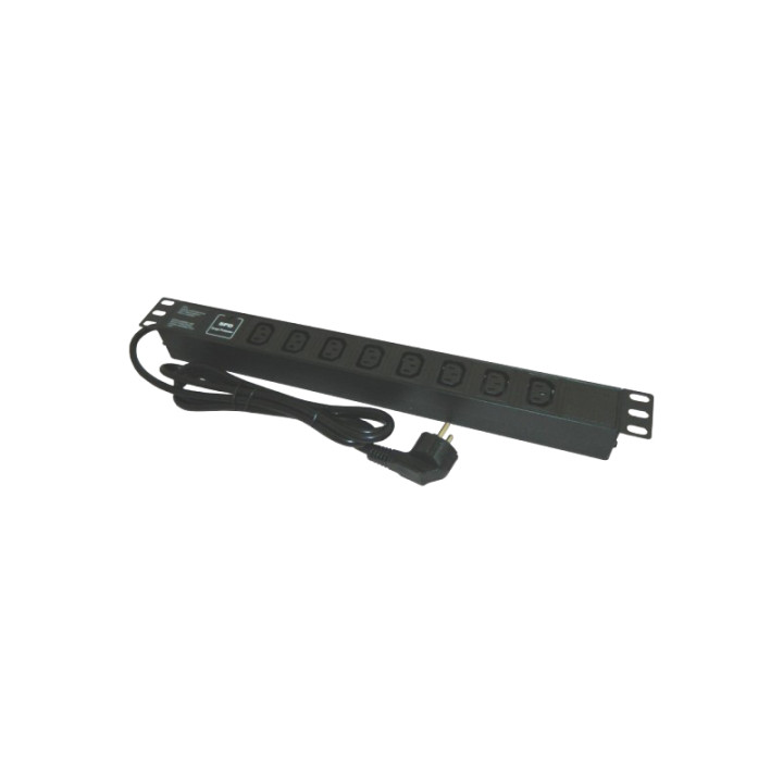 PDU RACK 19 INCH 8 PRIZE C13 16A 2M EMTEX