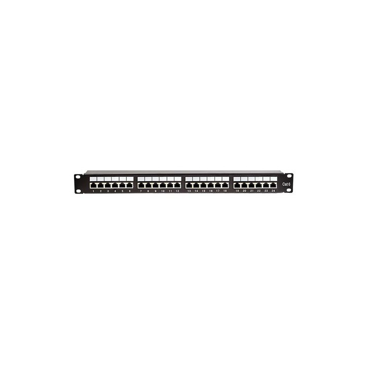 PATCH PANEL 24 PORTURI UTP CAT 5E KRONE+110 EMTEX