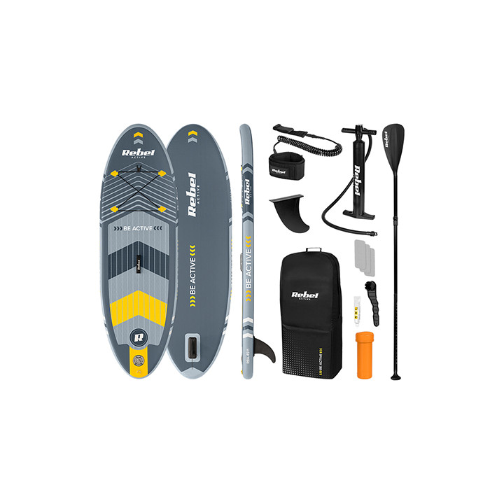 SET PLACA GONFLABILA STAND UP PADDLE SUP 244X76X10 CM