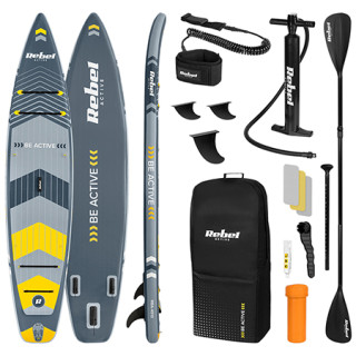 SET PLACA GONFLABILA STAND UP PADDLE SUP 244X76X10 CM