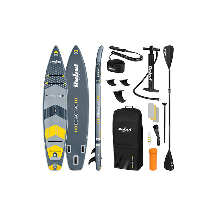 SET PLACA GONFLABILA STAND UP PADDLE SUP 244X76X10 CM